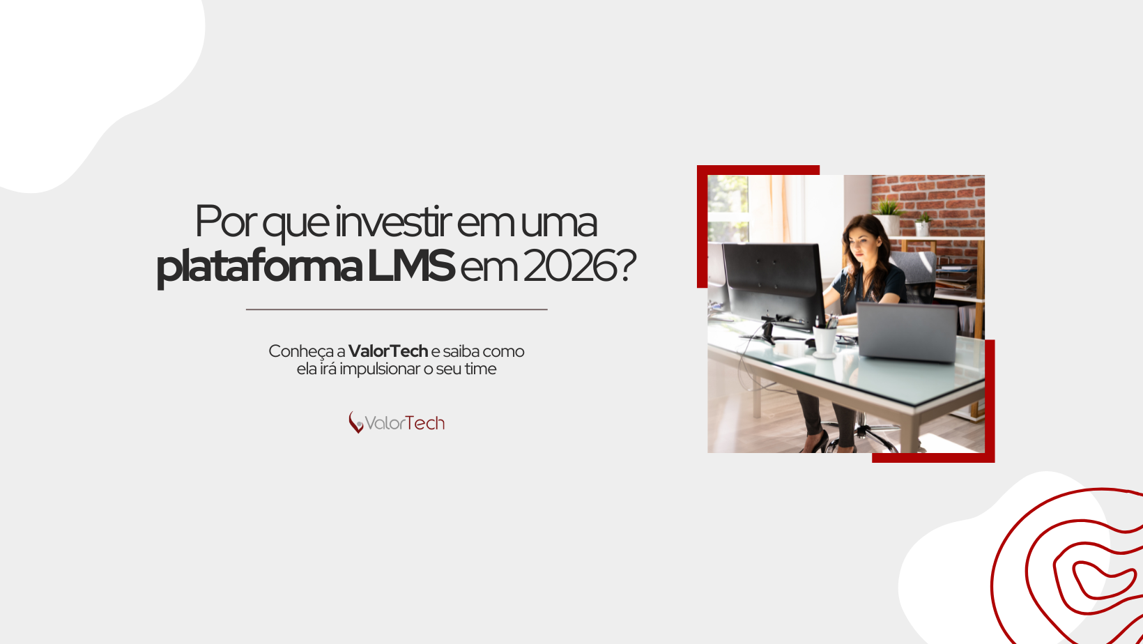 Plataforma LMS 2026 (Capa para Facebook)